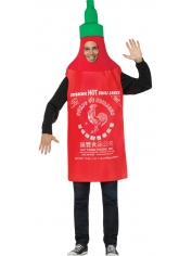 Sriracha Costume - Adult Food Costumes